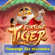 flamengo faz macumba