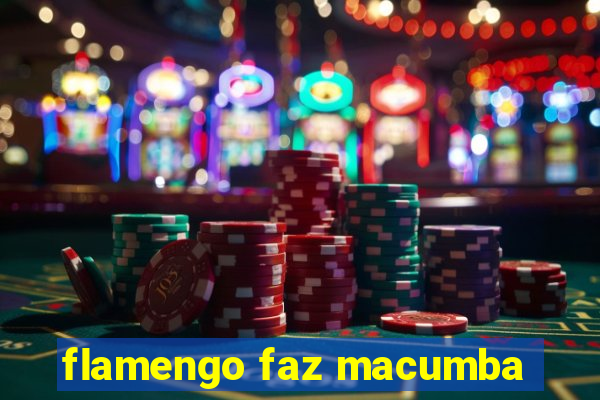 flamengo faz macumba