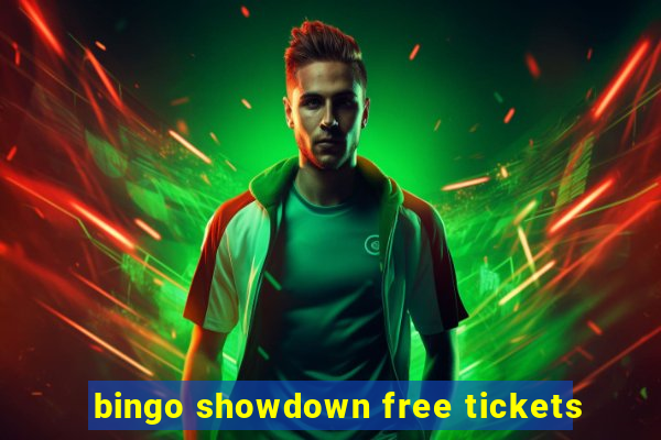 bingo showdown free tickets