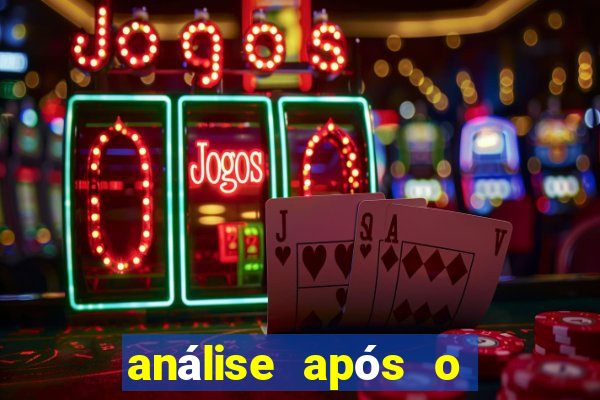 análise após o jogo de futebol