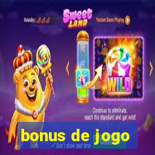 bonus de jogo