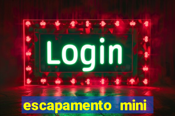 escapamento mini tri fortuna