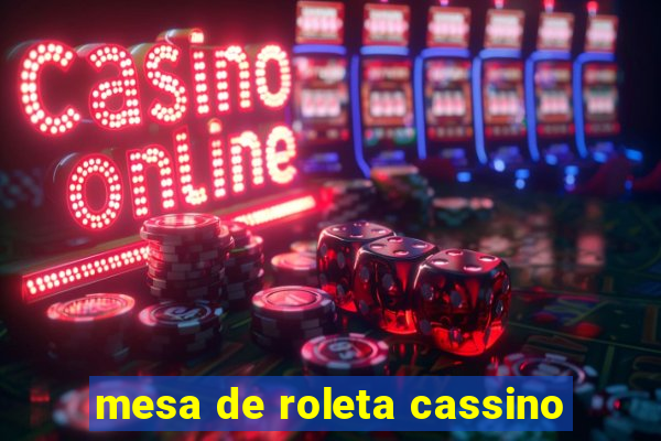 mesa de roleta cassino