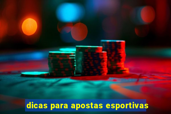 dicas para apostas esportivas