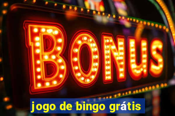 jogo de bingo grátis