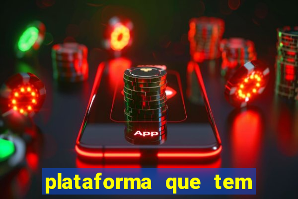 plataforma que tem fortune tiger