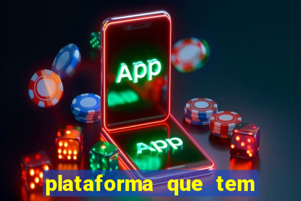 plataforma que tem fortune tiger