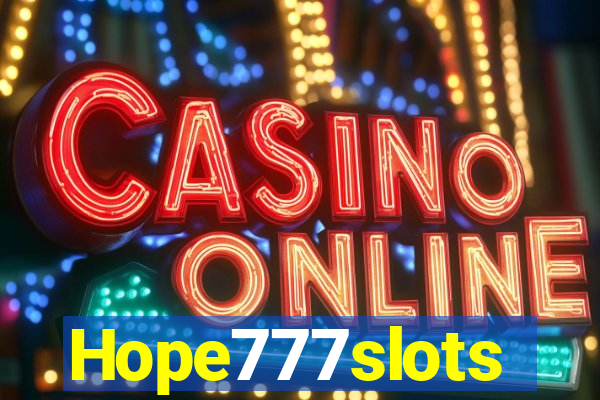 Hope777slots