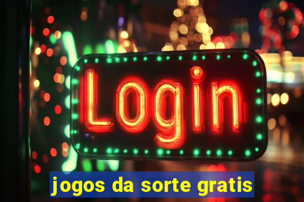 jogos da sorte gratis