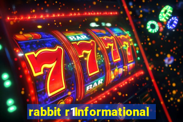 rabbit r1Informational