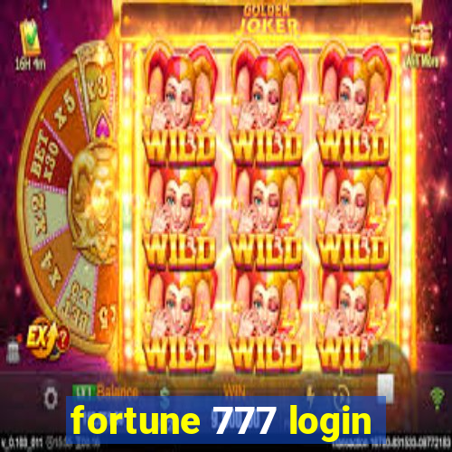 fortune 777 login