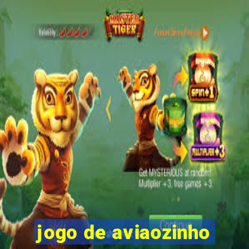 jogo de aviaozinho