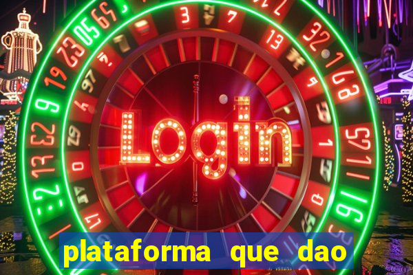 plataforma que dao bonus no cadastro