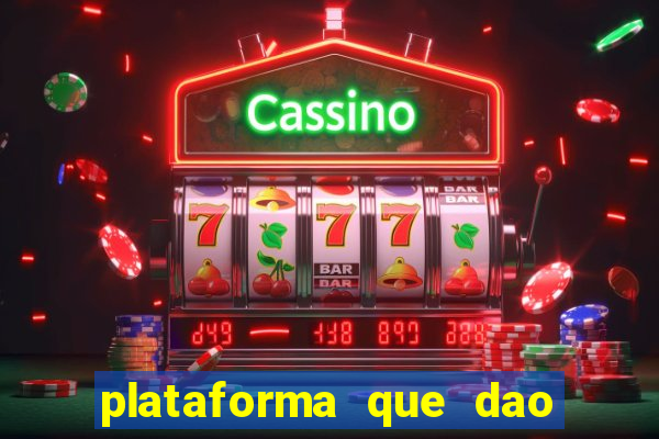 plataforma que dao bonus no cadastro