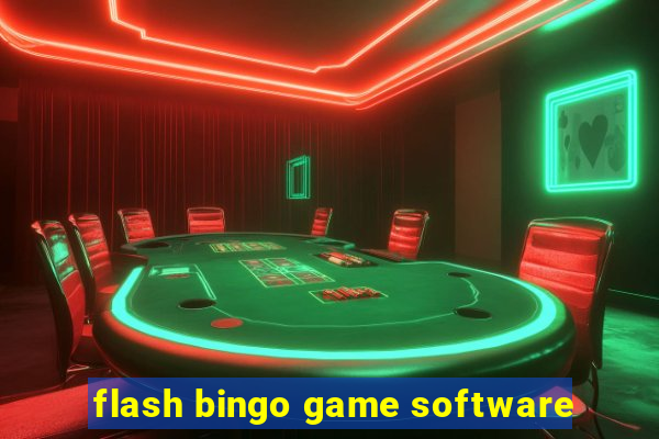 flash bingo game software