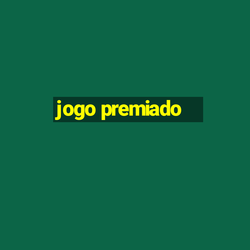 jogo premiado