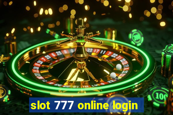 slot 777 online login