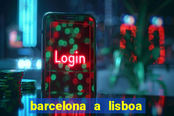 barcelona a lisboa de trem