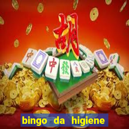 bingo da higiene para imprimir