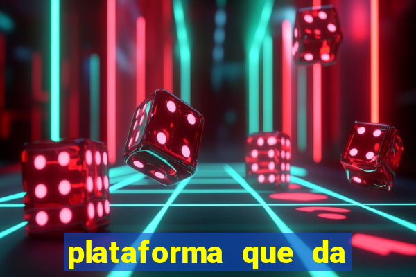 plataforma que da 30 reais para jogar