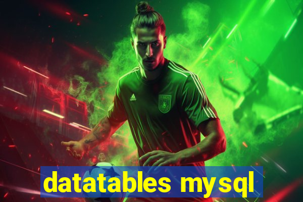 datatables mysql