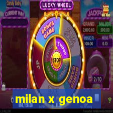 milan x genoa