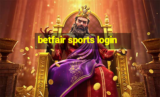 betfair sports login