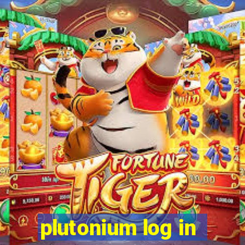 plutonium log in