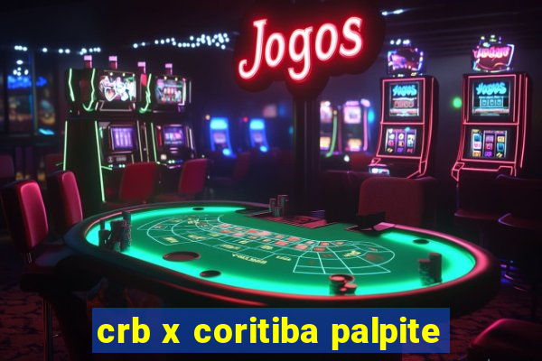 crb x coritiba palpite