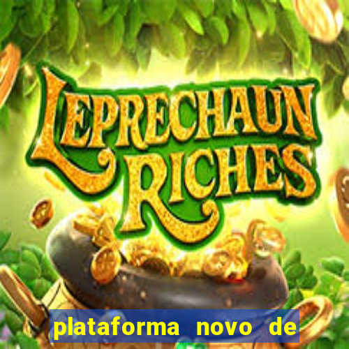 plataforma novo de jogos para ganhar dinheiro