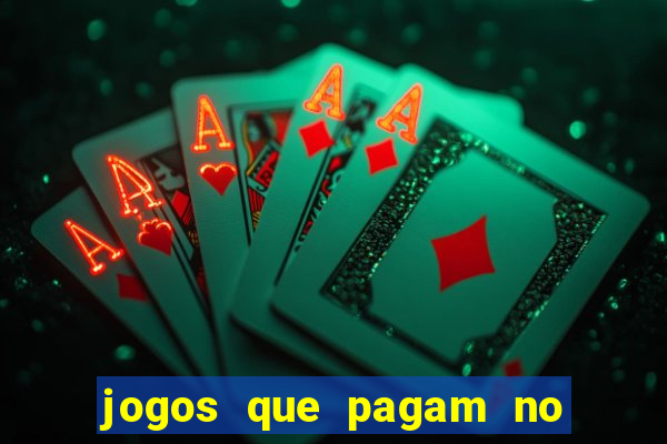 jogos que pagam no pix sem precisar depositar