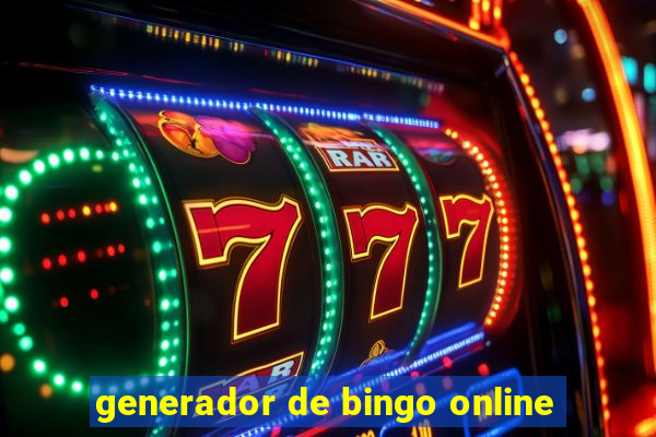 generador de bingo online