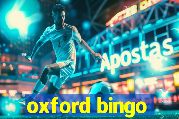 oxford bingo