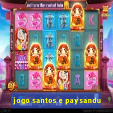 jogo santos e paysandu