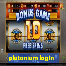 plutonium login