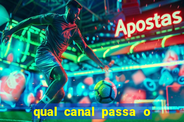 qual canal passa o jogo do inter