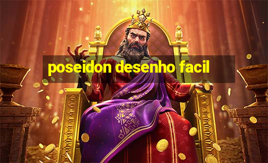 poseidon desenho facil