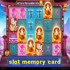 slot memory card