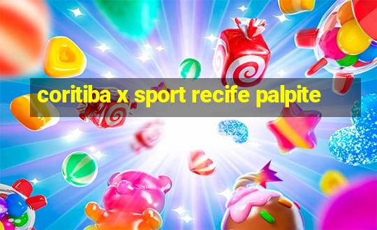 coritiba x sport recife palpite