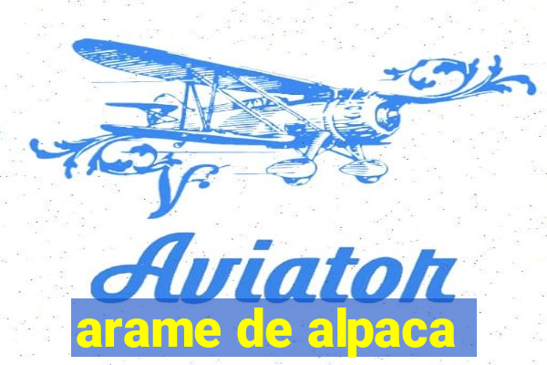 arame de alpaca