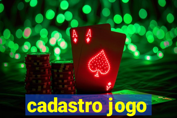 cadastro jogo