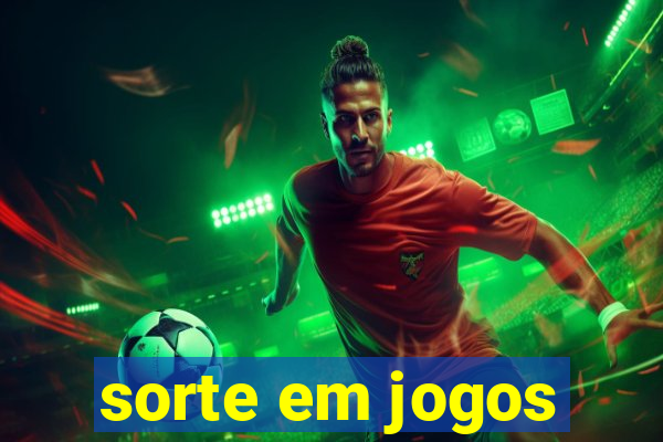 sorte em jogos