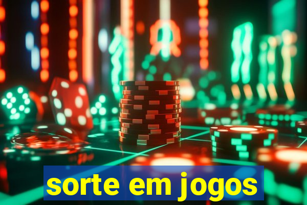 sorte em jogos