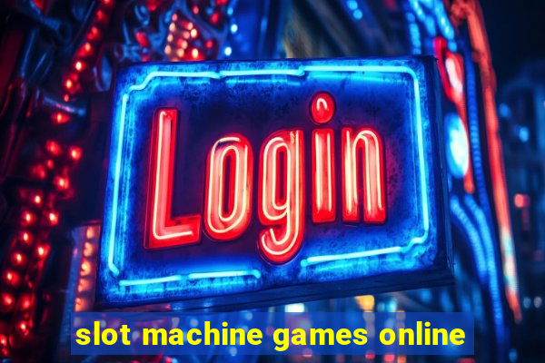 slot machine games online