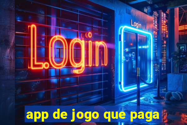 app de jogo que paga