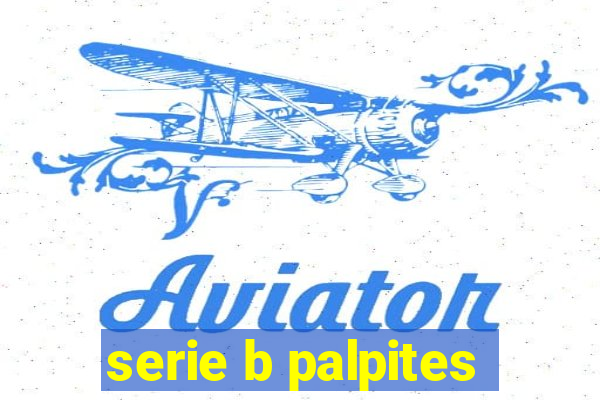 serie b palpites