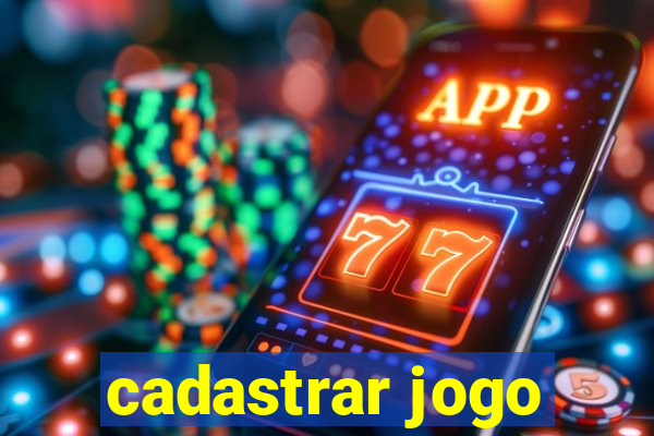 cadastrar jogo