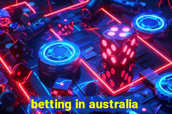 betting in australia