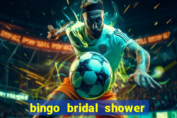 bingo bridal shower games free printables