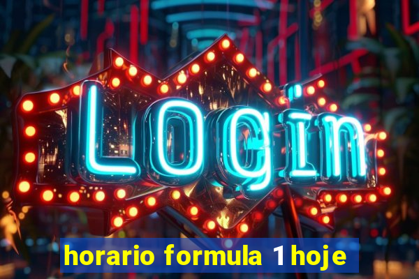 horario formula 1 hoje